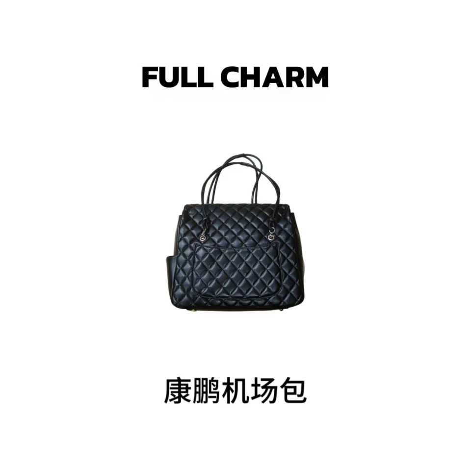【E741】FULL CHARM-康鹏机场包-新款大容量女包多功能斜挎单肩包