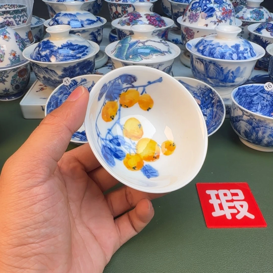 纯手工纯手绘茶具45