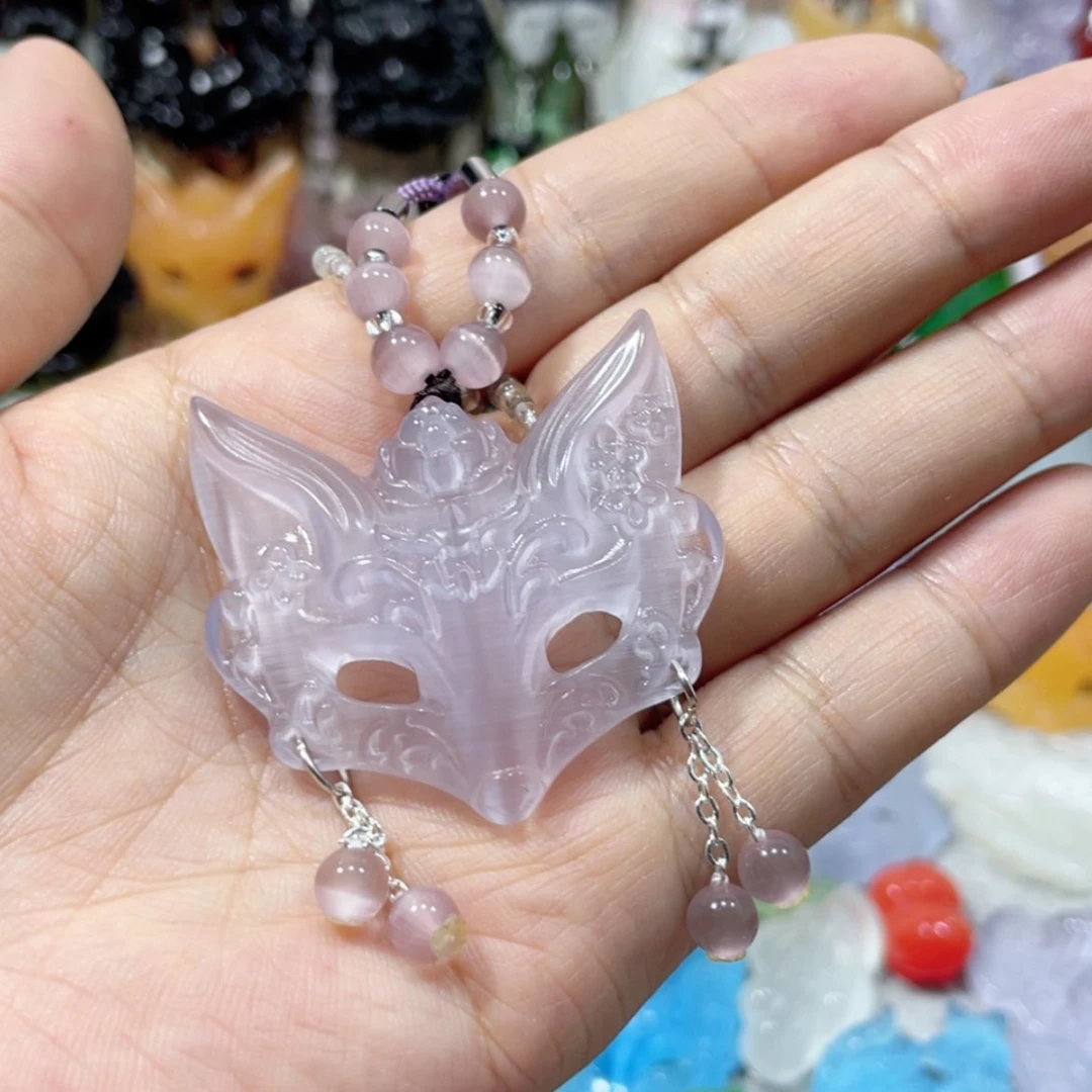 【闪购商品】未镶嵌岫玉颈饰涵**影101猫眼