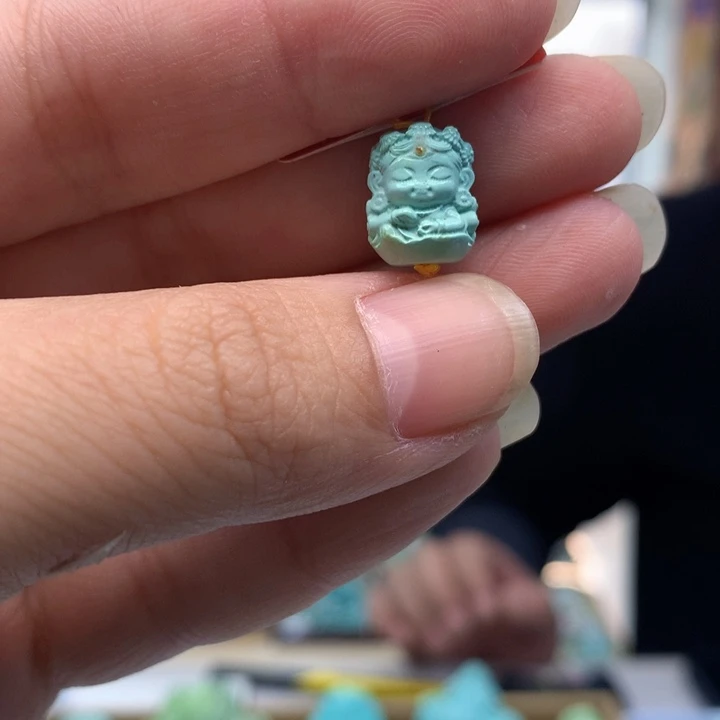 绿松石未镶嵌配饰