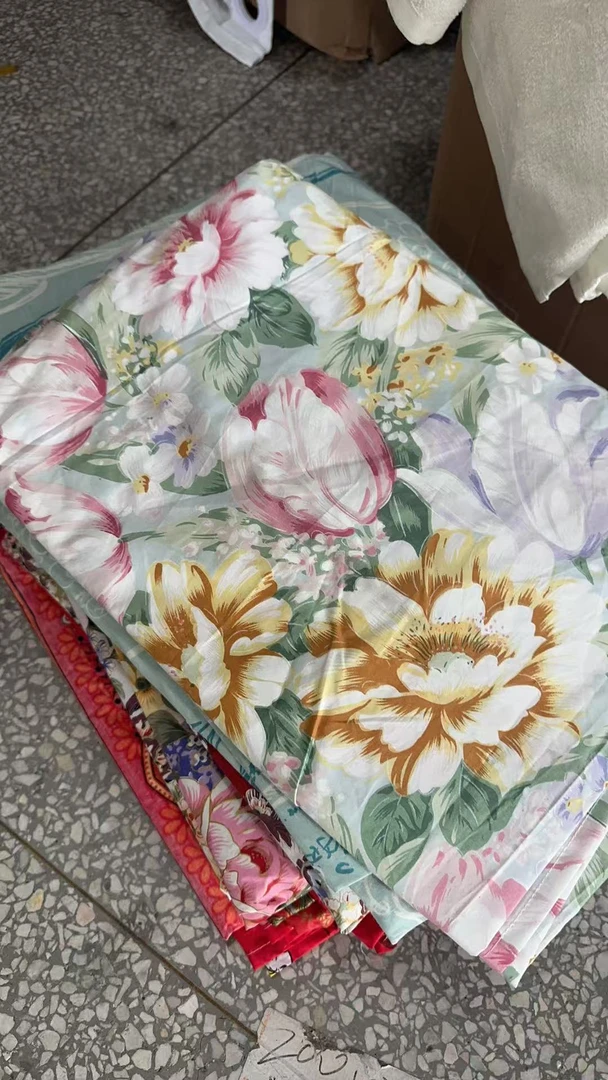 《兵哥外贸》3楼150×200杂款全棉高支棉床单 发一张 不挑色微瑕疵