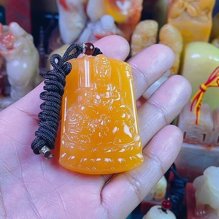 老挝石观音挂件，福利价！