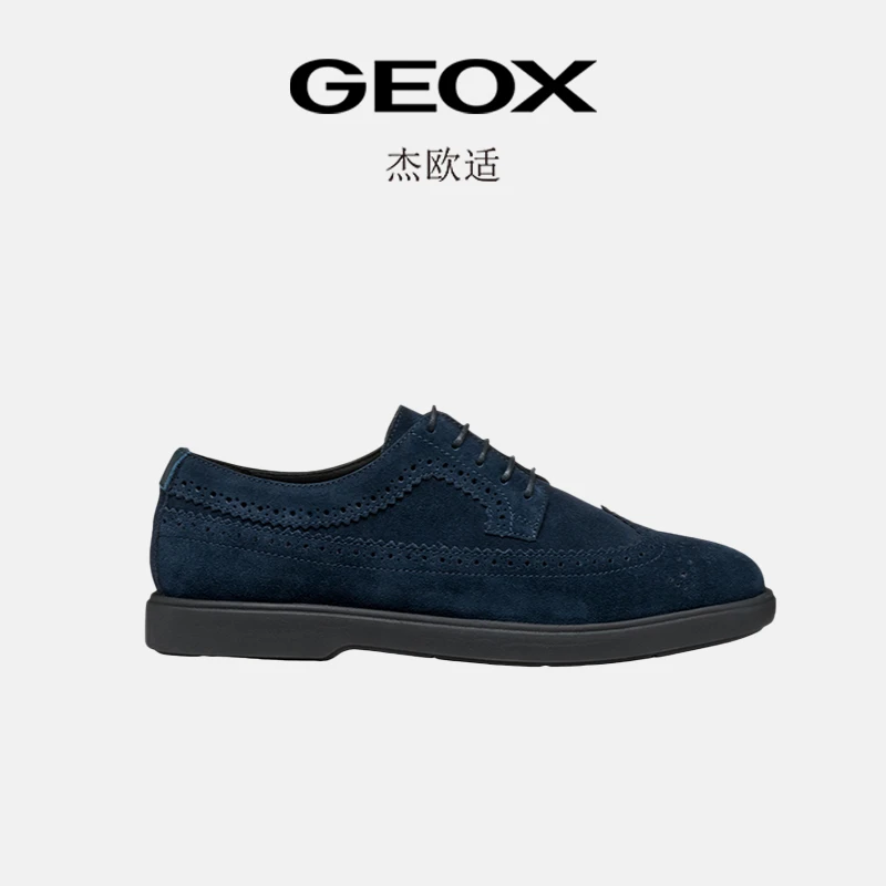 GEOX/杰欧适2025年新款秋冬款男鞋男士英伦风单鞋