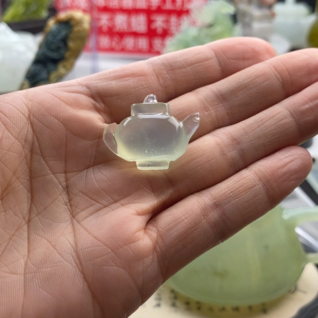 岫玉未镶嵌四大名玉挂件