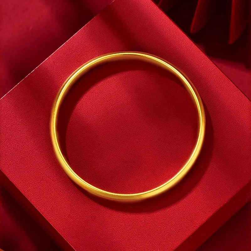 铜合金手镯 7mm高定泥鳅背哑光磨砂古法传承精工高定经典同款