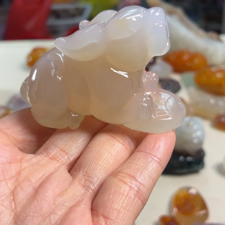 玛瑙/玉髓未镶嵌吊坠(不含链)