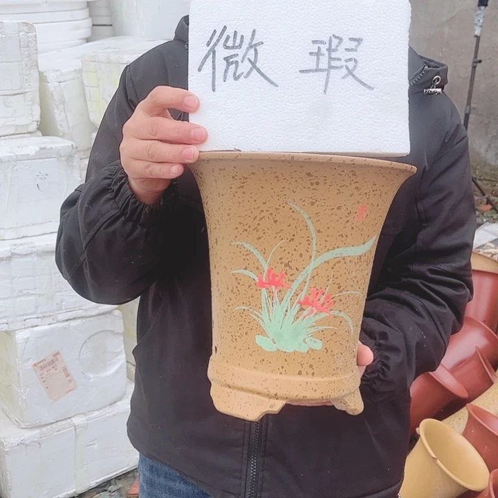 紫砂花盆宜兴花盆