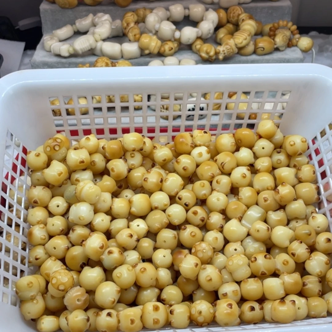 菩提根/象牙果吊坠微瑕菩提柯基屁屁20颗