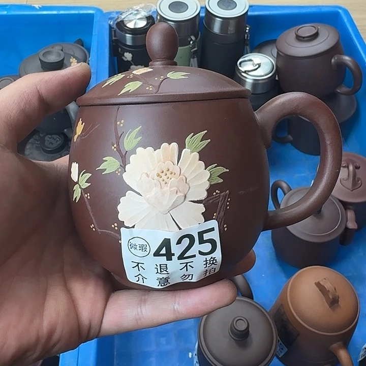 茶壶紫砂宜兴紫砂微瑕425