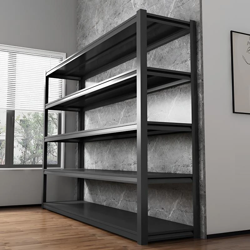 家用新款多层落地货架置物架大全阳台仓库杂物收纳架快递站钢制架