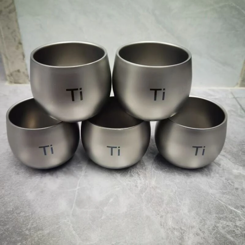 清货 钛 双侧隔热蛋蛋杯 150ml