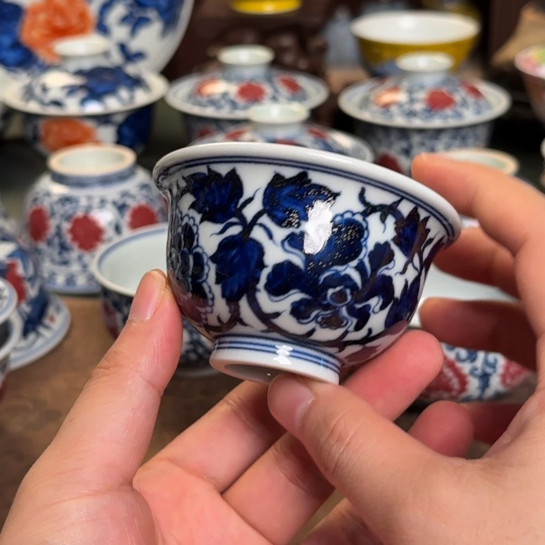 纯手工手绘陶瓷茶具