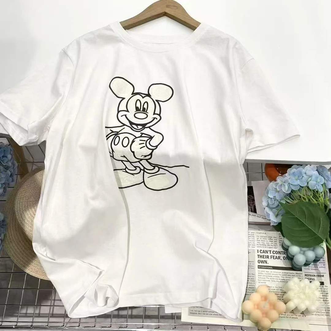 米奇短袖印花宽松