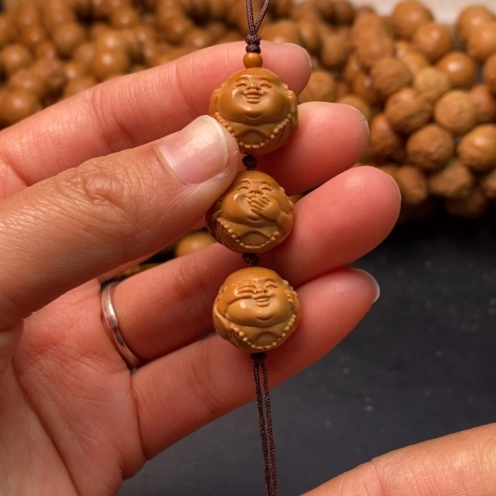 猴头核桃吊坠看图