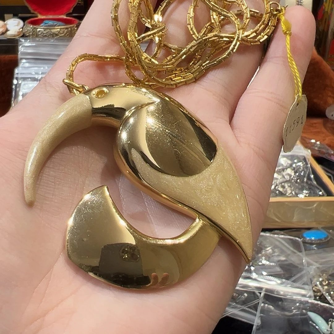 铜合金中古首饰拍品3546