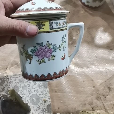 摆件，烧制问题属于正常的80底部有鸡爪纹