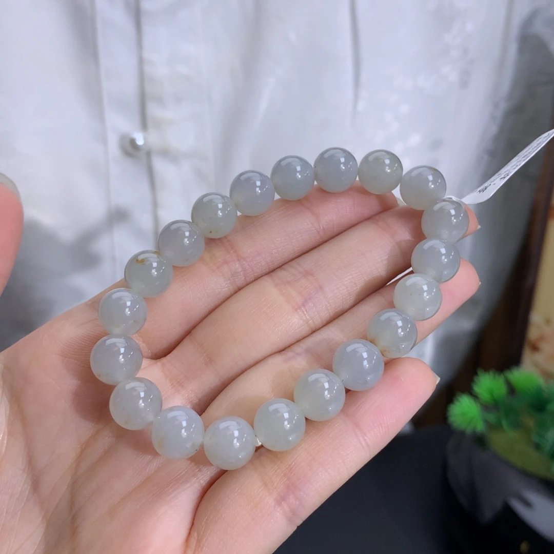 未镶嵌手串翡翠卡9.0冰润胶桂花糕