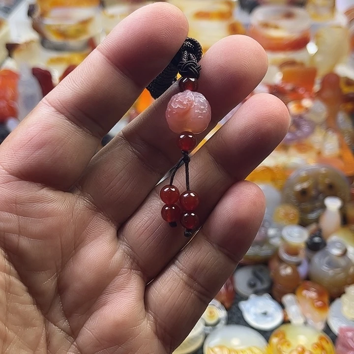 玛瑙/玉髓未镶嵌颈饰