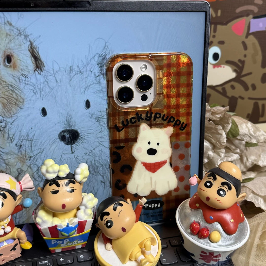 潦草西高地精致感ins风手机壳iPhone13~16pm创意卡通