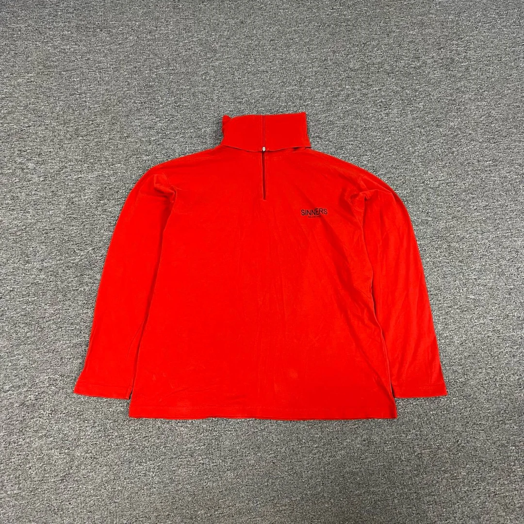 99新 Balenciaga/巴黎世家 巴黎世家 红色 高领 上衣