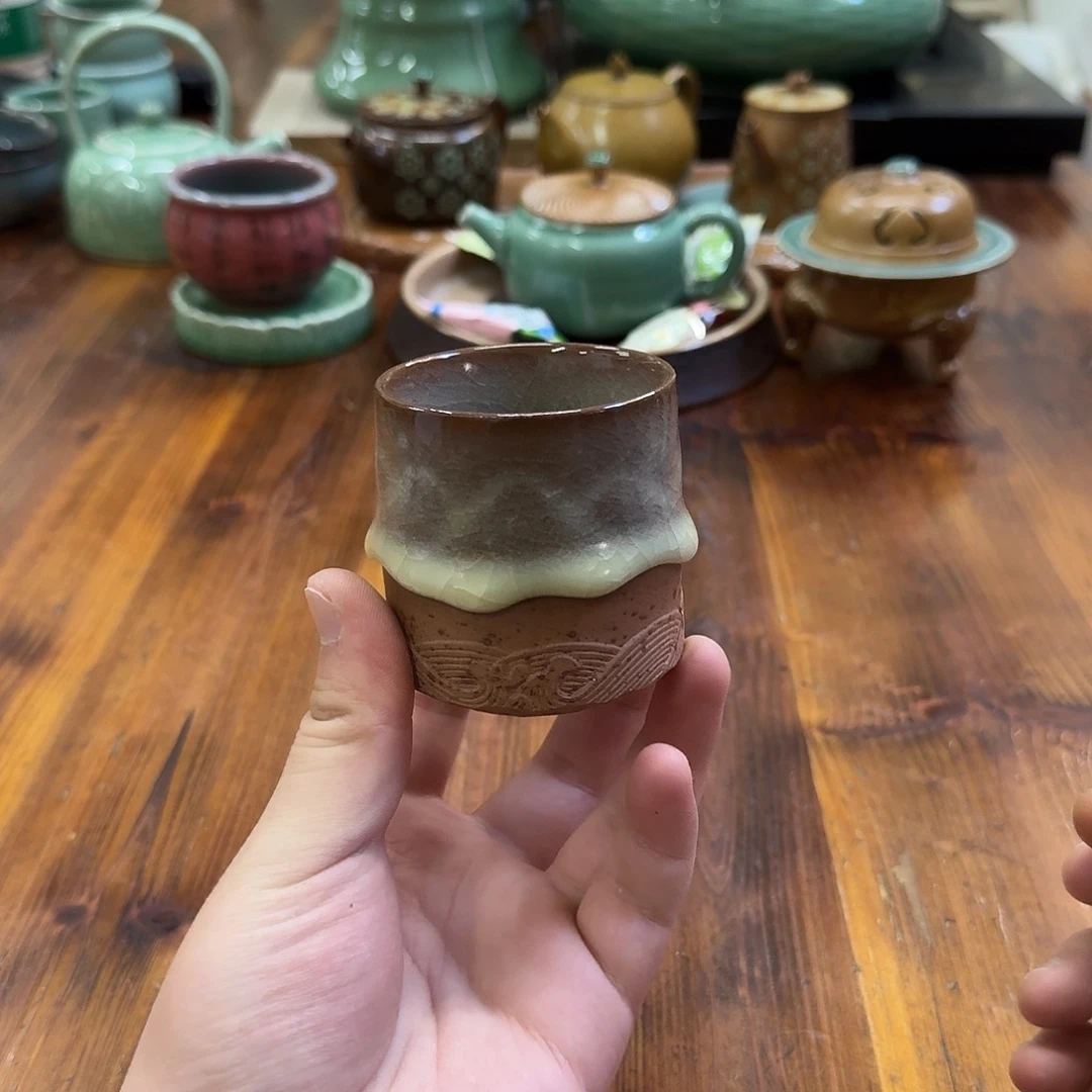 小仲青瓷茶器微瑕6981