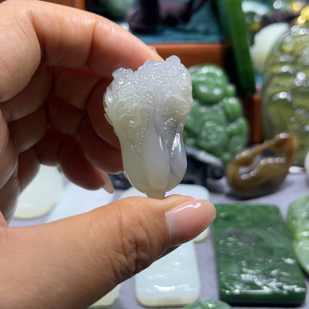 颈饰未镶嵌和田玉