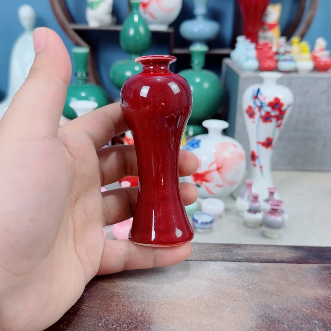 陶瓷手工小花器摆件