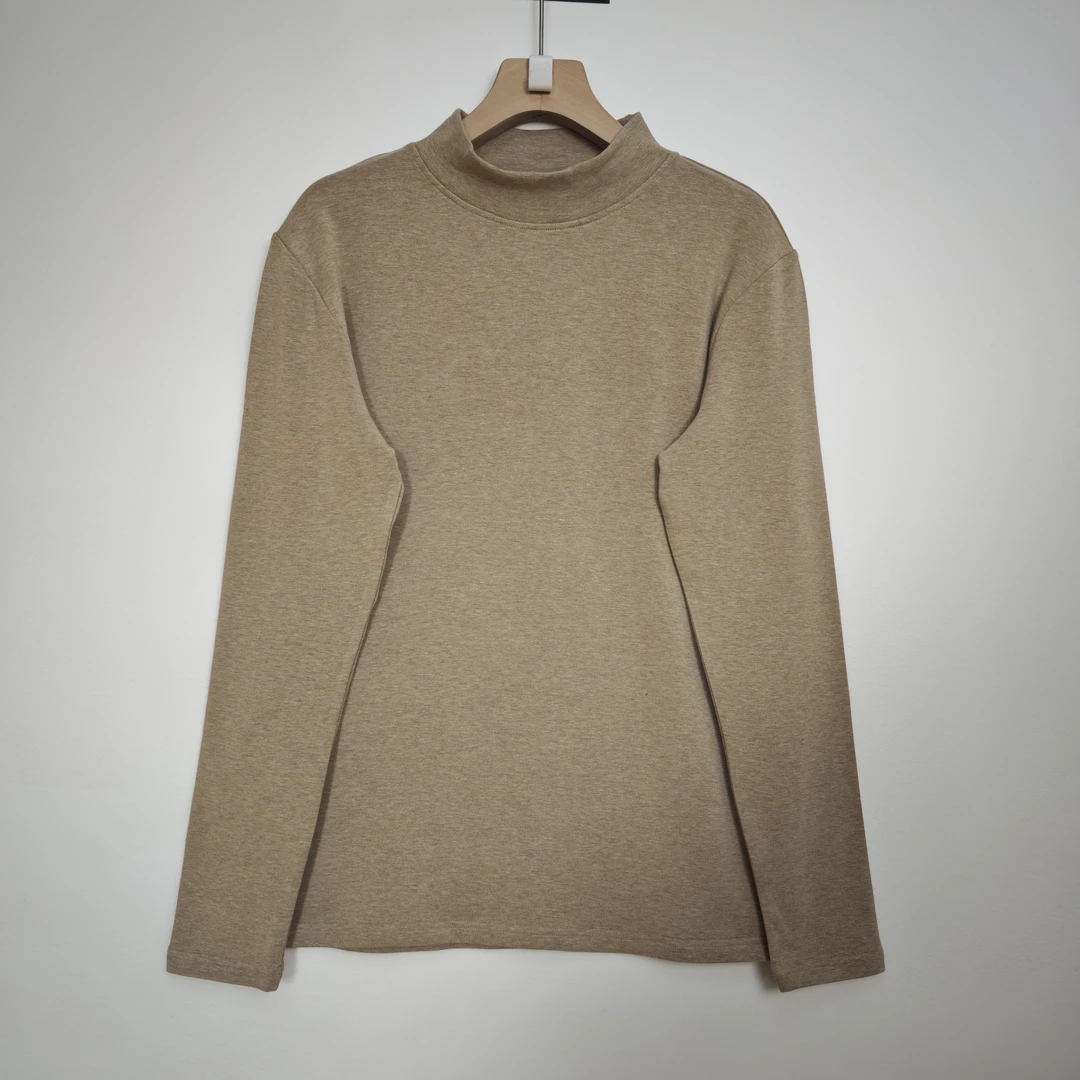 男士金品洋绒260克【冬季厚款磨毛】正肩中领保暖内衣5260NY