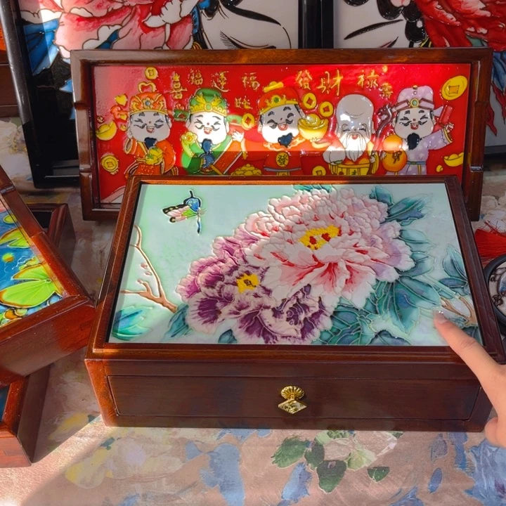 瓷板画艺术的作品