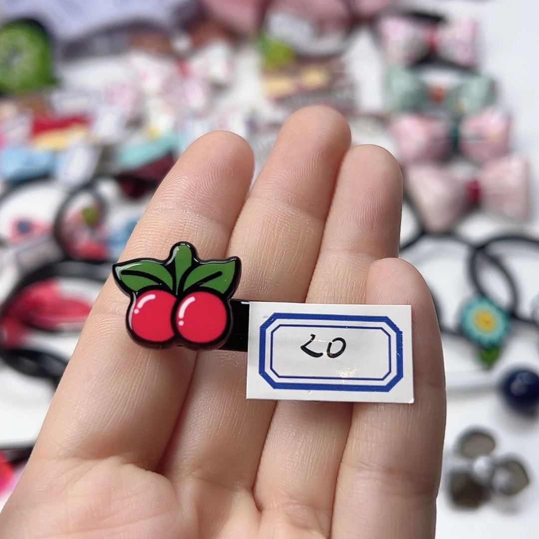 韩国儿童红樱桃发夹