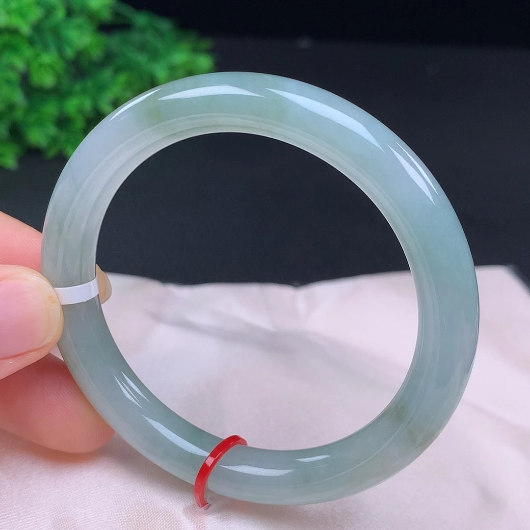 翡翠未镶嵌手镯56圈口436016