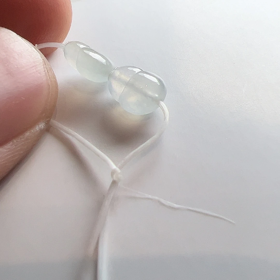 翡翠散珠翡翠一对葫芦