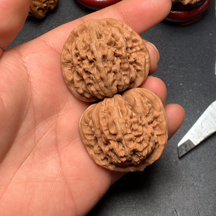 把件文玩核桃42四座楼88