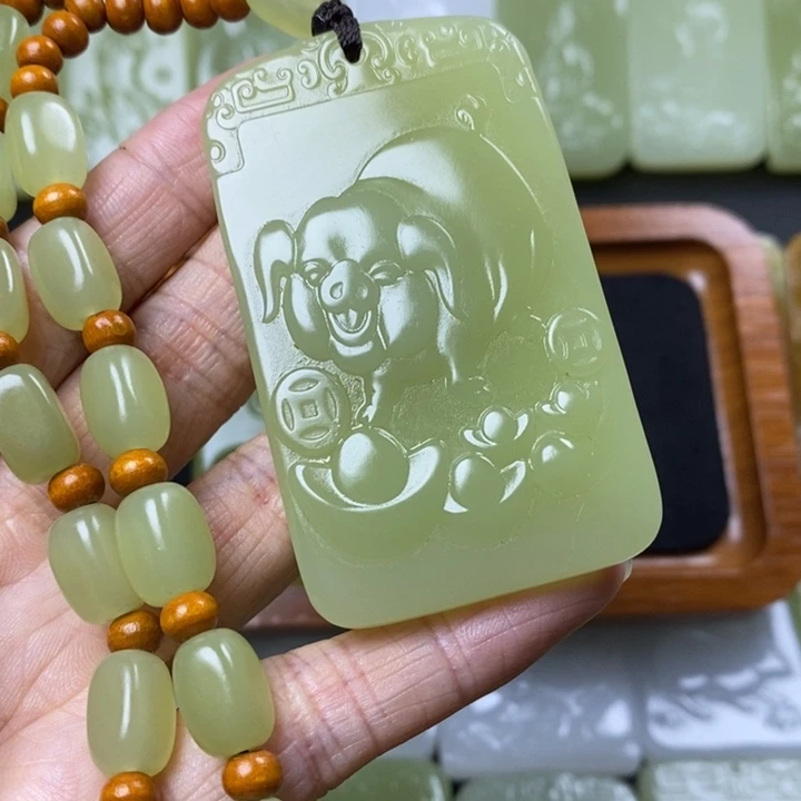 石材昆仑山料一套