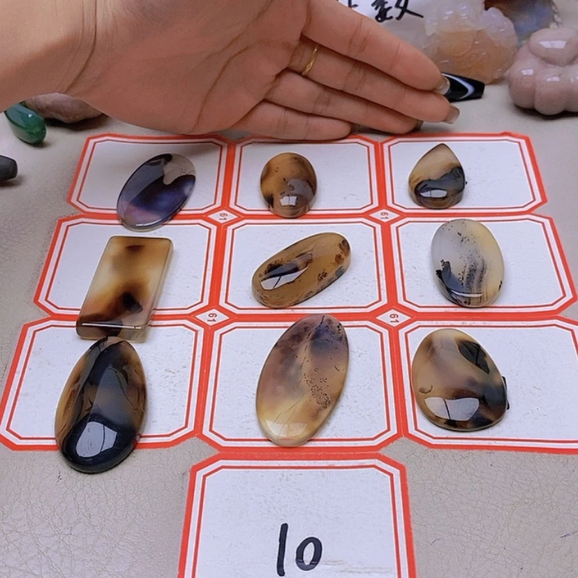 【闪购商品】未镶嵌玛瑙/玉髓珠宝半成品晴****)