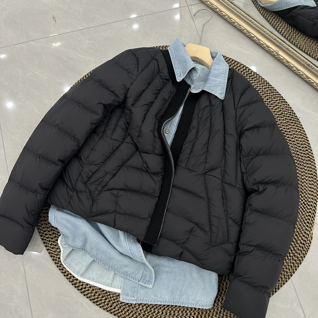 IVIO&CO小香冬季新品羽绒服2025极简轻奢短款时尚气质保暖外套