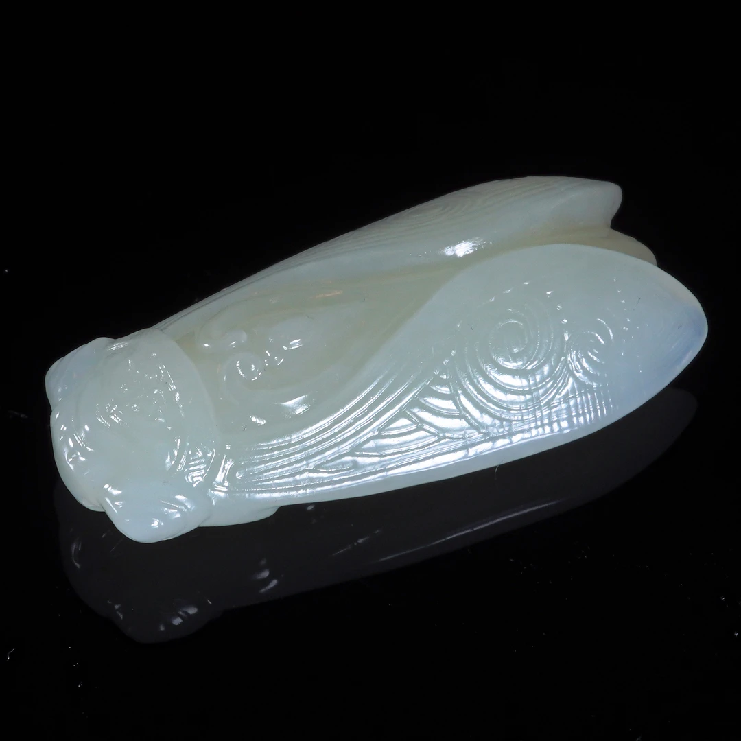 LOT.004和田白玉蝉X1350