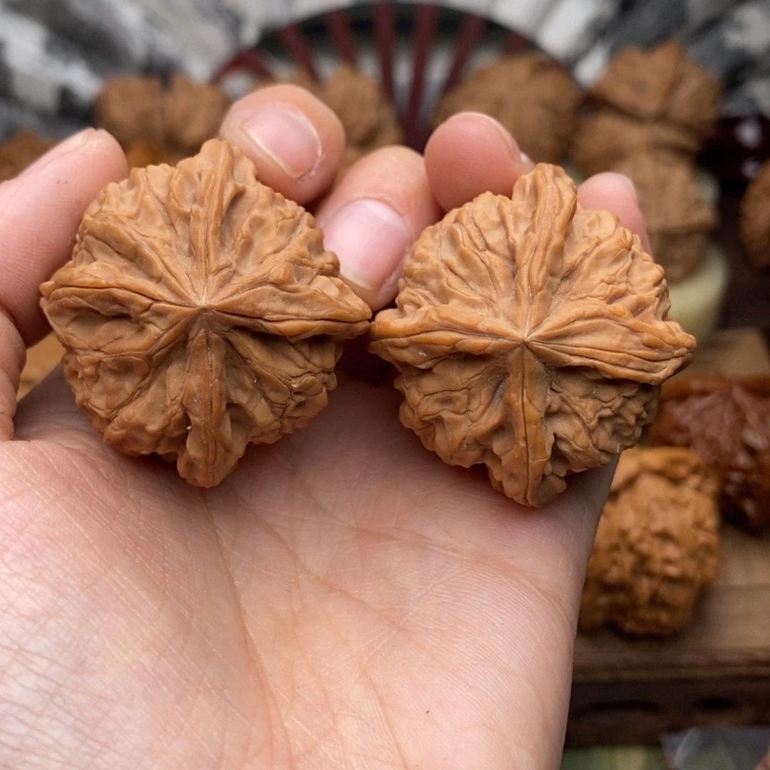 把件文玩核桃287号39全品玉玺四棱