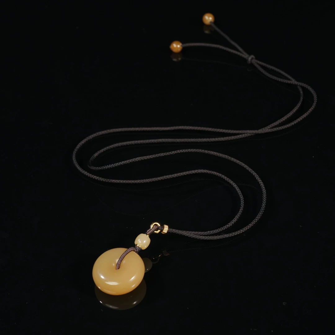 预售-新疆和田玉糖玉面包圈尺寸约21mm多样发发一件