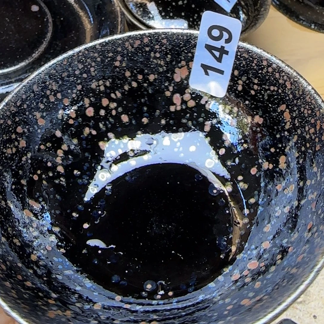 茶盏琢泥窑开窑柴烧