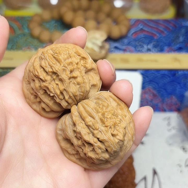 文玩核桃吊坠四座楼