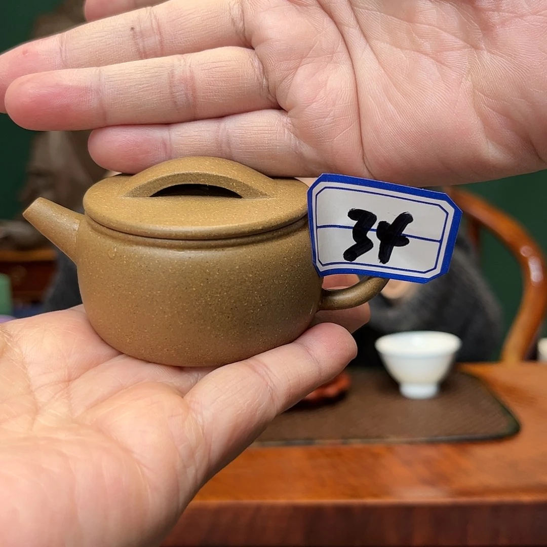 紫砂茶壶段泥汉瓦