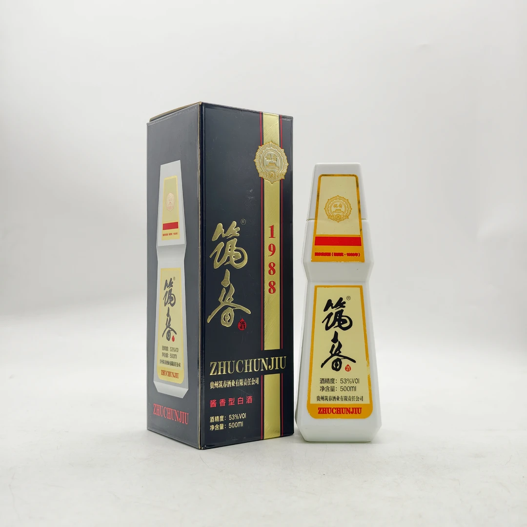 2022年 筑春复古1988  酱香型白酒 53度500ml