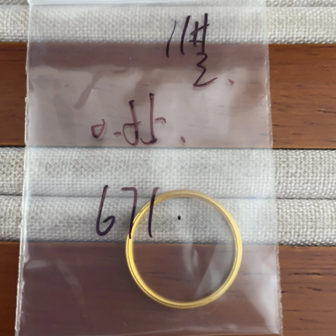 克重0.55 11号 三生三世戒指 足金999