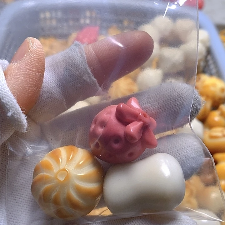 文玩核桃手串芒****u全品三颗的