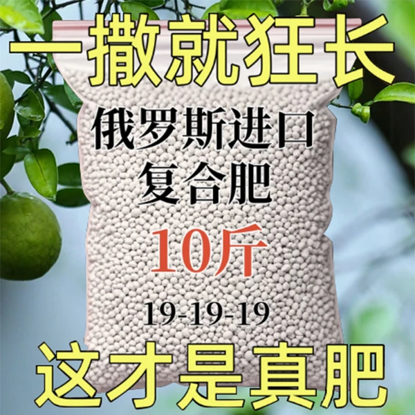 俄罗斯有机肥复合肥氮磷钾肥瓜果蔬菜化肥花肥料果树颗粒肥料S035