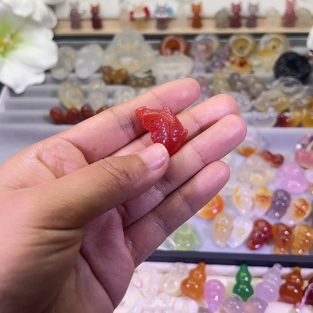 玛瑙/玉髓颈饰未镶嵌喵****…