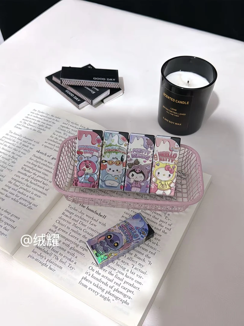 【不拆-直发单】卡通防风打火机蓝焰直冲可充气可爱个性可充气款