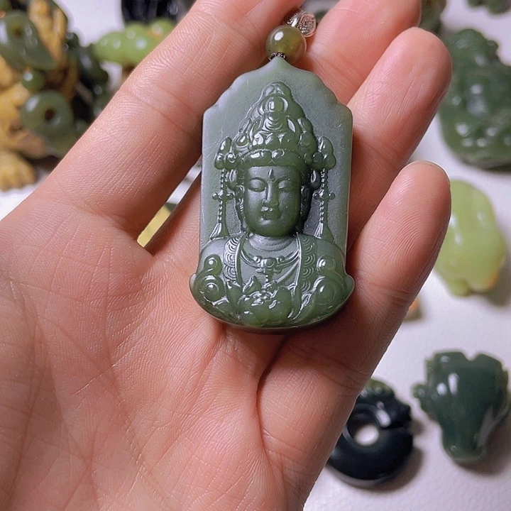 和田玉挂件未镶嵌热****瑞