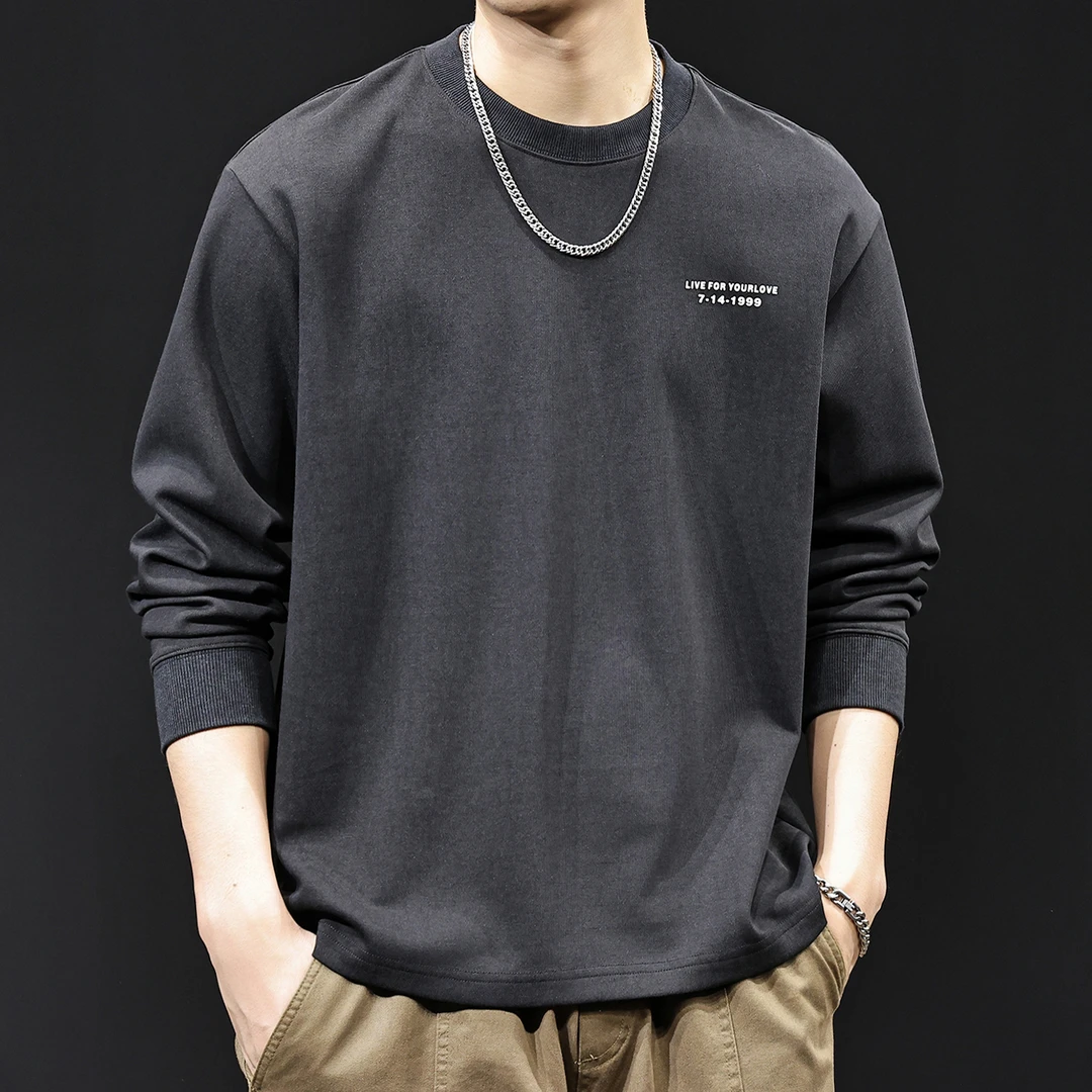 MR.MUDI/穆迪先生复古仿洗水秋季潮牌2025新款男士卫衣春秋款宽松